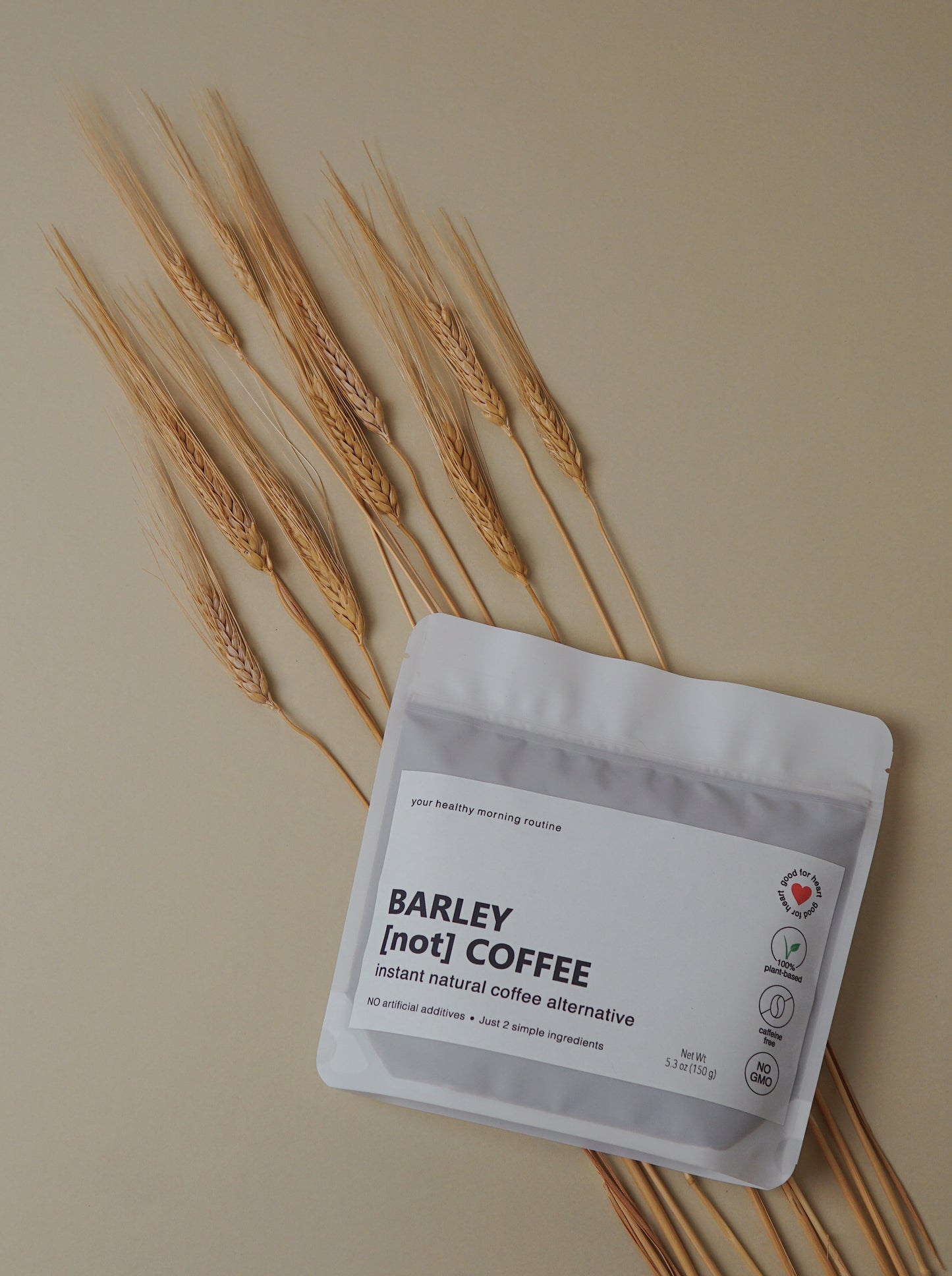 Coffee Alternative. Barley & Chicory – Roasted Herbal Drink from Ukraine. Caffeine-Free