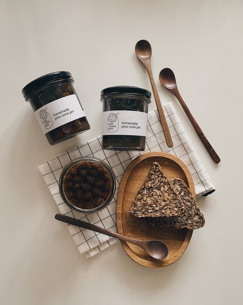 Natural pine cone jam made in Ukraine 400g (14,1 oz.)